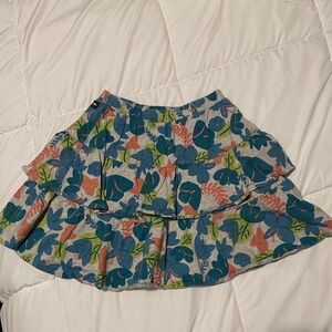 Tea collection ruffle skirt